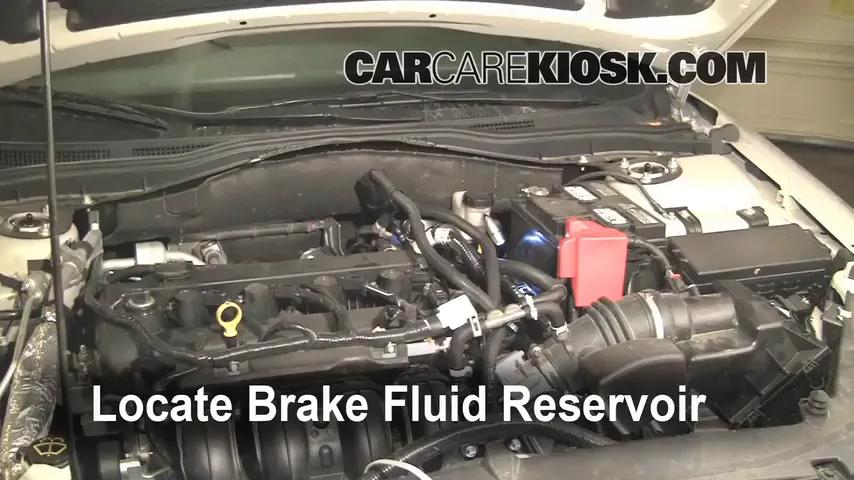 2010 Ford Fusion SE 2.5L 4 Cyl. Brake Fluid Add Fluid